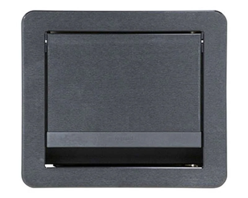 Wiremold InteGreat All Power Table Box, Cord Ended, Black - Image 3