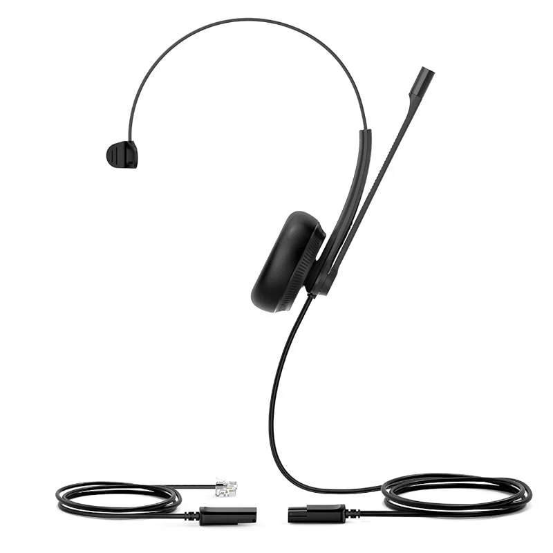 Yealink YHS34 Mono for 3rd Party Professional RJ9 Wired Headset for Cisco and Other IP Phones - Image 2